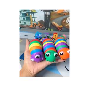 Đồ chơi Con sâu con ốc sên nhiều mầu giảm stress căng thẳng vui nhộn dành cho cả người lớn và trẻ em