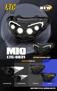 LAMPU DEPAN DAYMAKER HEADLAMP LED 5621 MIO SMILE LTC