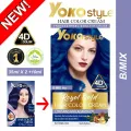 YOKO STYLE ROYAL GOLD HAIR COLOUR CREAM 4D NEW - 3/0 - 8/43 - 2/0 - 8/1 - 6/1 - 4/4 - V/MIX  - R/MIX - Y/MIX - B/MIX - 7/30 - G/MIX - 0/00. 