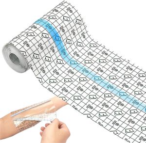 ANAMPION Tattoo Aftercare Waterproof Bandages 6"x2 Yard Second Skin Bandage    Tattoo Cover Up Tape for Faster Tattoo ing Recovery and Skin Care Protection Waterproof Bandage Transparent Film