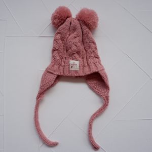 BYMAMAONTY - POMPOM Beanie (Topi Rajut Bayi)