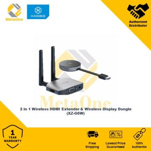 Hagibis 2 in 1 Wireless HDMI Extender & Wireless Display Dongle (XZ-G6W)