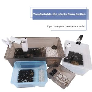 Barbarous Growth high quality plastic turtle tank SG-04