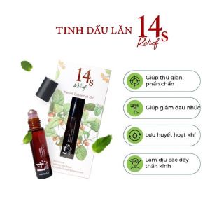 Tinh dầu lăn 2 trong 1 14S 14S2664 Relief 10ml