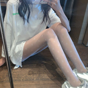 เซ็กซี่แบบกอธิคฮอลโลว์เกาหลีโลลิต้าผู้หญิงลูกไม้เข่าถุงเท้าถุงน่องตาข่าย