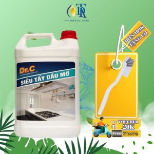 Nước Lau Bếp Đa NăngTẩy Dầu Mỡ Nhà BếpTẩy Xoong Nồi Siêu SạchTẩy Dầu Mỡ Máy Hút MùiTẩy Bếp Từ Bếp Gas Dr.c 5 Lít