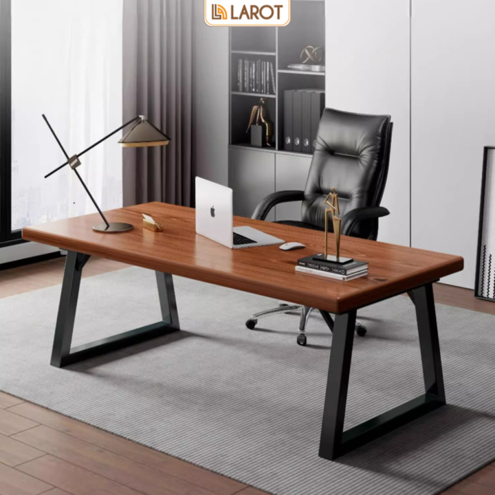 Bàn làm việc chân sắt sang trọng sơn tĩnh điện decor phòng học - GM121 ...