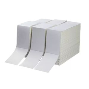 สติ๊กเกอร์ใบปะหน้าพัสดุ กระดาษปริ้น100*150 10000ใบ/1ลัง พับได้ พร้อมส่ง