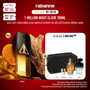 Nước hoa Nam Rabanne 1 Million Night Parfum Elixir 100ML