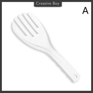 [Creative] Large Rice Spoon Plastic Meal Spoon Non Stick Kitchen Gadgets Hand Roll Spoons Rice Shovel Kitchen Supplies Thickened Rice Fork