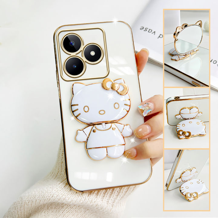 cellphone case For Realme C53 Realme Narzo N53 Hello Kitty Mirror