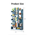 OUELET bookshelf bookcase book storage shelf floor bookshelf Wide storage space, convenient to use, multi-layered. 