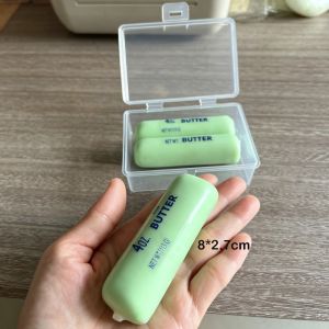 OWMXZL Thanh bơ Đồ chơi bóp nặn hình sáp nứt Kết cấu dễ vỡ Phô mai Quả bóng phát ra âm thanh giòn kêu Thủ công mỹ nghệ Đồ chơi giảm căng thẳng bằng gel mềm để giảm căng thẳng và lo âu