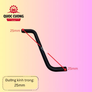 ỐNG NƯỚC XE THACO 3 KÍCH THƯỚC VÀ DÙNG CHẾ CHO CÁC DÒNG XE TQ (GIÁ BÁN THEO CÁI)
