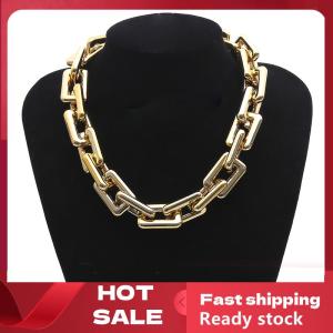🚚【Local Express Delivery】🚚 Punk Hip Hop Choker Chunky Chain Necklace Statement Fashion Charm Jewelry