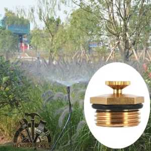 SPUYER TAMAN HUJAN 1 LUBANG KUNINGAN SPUYER LURUS NOZZLE SPRINGKLE NOSEL LURUS SPRINGKEL NO 5