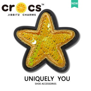 jibbitz cross 鞋扣 FLIPPABLE GOLD STAR JIBBITZ CHARM