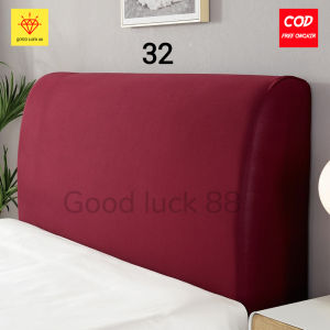 Cover Headboard Sarung Tempat Tidur Springbed Import Elastis Warna Polos Ukuran Headboard 120x200 160x200 180x200 200x200 cm