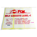 Kertas / Label Stiker Fox No. 125 uk. 17 x 58 mm (Persegi Panjang). 