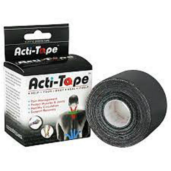 ACTITAPE (ELASTIC SPORTS TAPE) 5cm X 5mBLACK Lazada