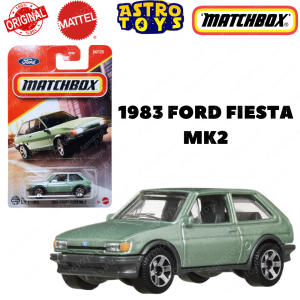 Matchbox 1983 Ford Fiesta MK 2 warna Hijau 1:64 / Mainan Diecast Mobil Hatchback