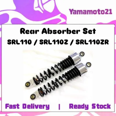 Yamaha Lagenda SRL110 SRL110Z SRL110ZR SRL 110 110Z 110ZR Rear Absorber Set STD Standard Monoshock Mono Shock Belakang