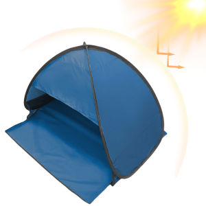 【New Arrival】 Portable Camping Tent with Sunshade and Headrest Quick Open Durable Outdoor Shelter for Adults and Kids Camping Trips