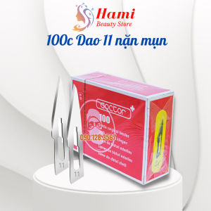 Hộp 100 dao nặn mụn số 11