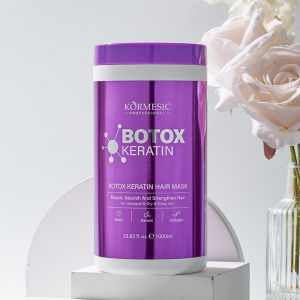 KORMESIC BOTOX KERATIN HAIR MASK 1000ml - Repair Nourish Strengthen for Dry Damaged Frizzy Hair Makes Hair Soft Smooth
