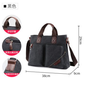 Túi Du Lịch Vải Bố Cổ Điển Cho Nam Túi Tote Du Lịch Túi Xách Đa Năng Cuối Tuần Ngoài Trời Sức Chứa Lớn Túi Vải Thô