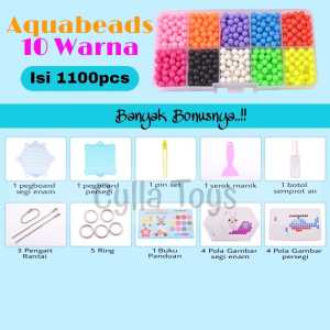 Aquabeads Mainan Edukasi Anak Kerajinan Tangan DIY Anak Magic Water Beads