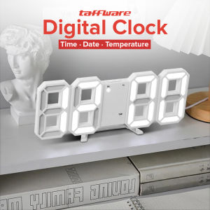 Taffware Jam Meja LED Digital Clock - TS-S60-W