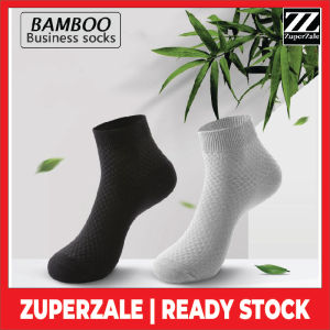 Kaos Kaki Bambu Bamboo Anti Bakteri Panjang Pendek Invisible Serat Bambu Arang Pria Wanita Bamboo Sock ZuperZale