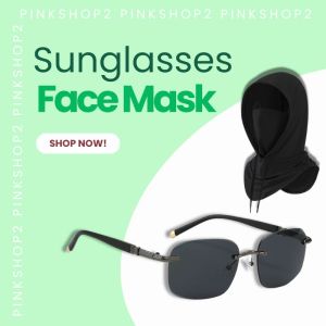 Mens And Womens Ice Silk Sunscreen Cap UV Protection Face Mask Design For Full Face Sun Protection