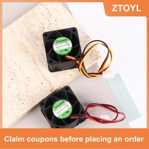 【ZTOYL】 1 cái cho PMD1204PQBX-A 4cm 4028 12V 6.8W tốc độ cao Máy chủ người hâm mộ 40x40x28mm 4028 câm chuyển đổi nhỏ Quạt làm mát