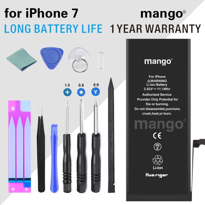 mango®b for iPhone (not Plus) Battery Replacement，New Zero