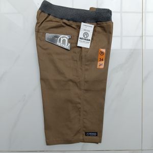Celana Pendek Pria Jumbo Pinggang Karet Cotton Premium  Size 28 Sampai 45