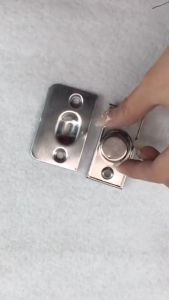 HB Spring Invisible Cabinet Door Beads Lock Closet Ball Catch Latch with Screws