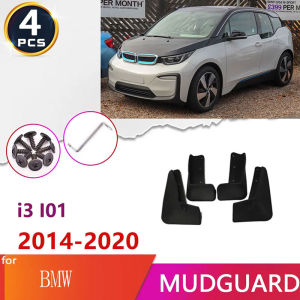 For BMW i3 I01 2014~2020 High Quality Plastic Car Fender Mud Flaps Mudflaps Mudguards Splash Guards Car Accessories Goods 2015