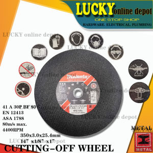 MAJESTA CUTTING-OFF WHEEL FOR METAL 14INCH