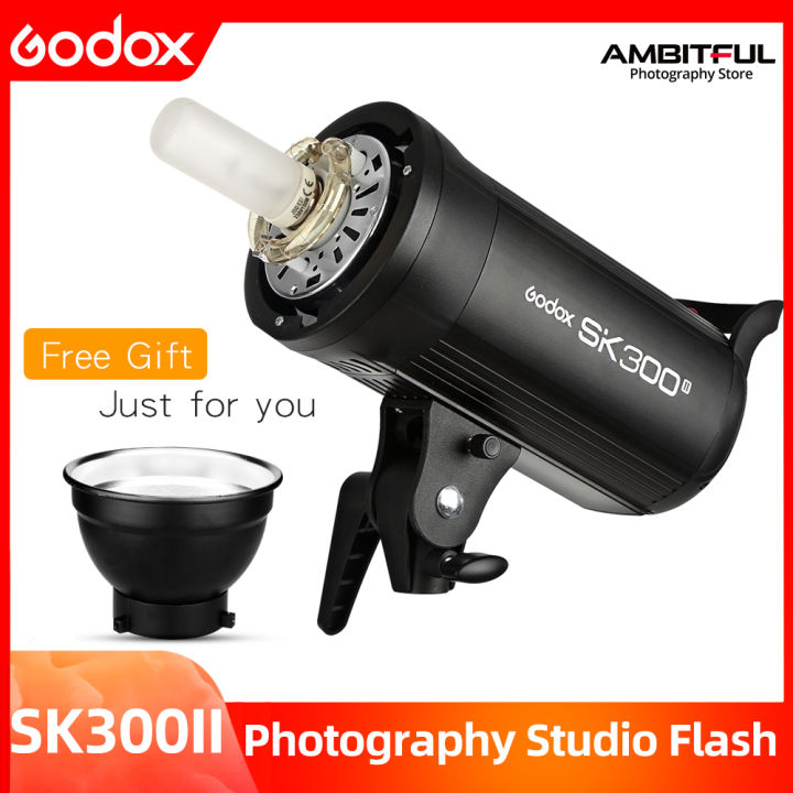 Godox SK300IIV 300Ws Flash De Estudio Con Receptor X 2.4G, Ideal Para Bodas, Retratos, Moda Y Producto