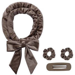 STARGOODS Wave Former Hair Curlers Kit with Styling Clips DIY Magic Hair Rollers Portable Hair Styling Tool Spiral Round Curls Sleeping