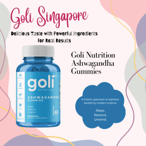 Goli Nutrition Ashwagandha Gummies – Natural Stress & Mood Support | Vegan-Friendly Supplement