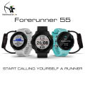 Garmin Forerunner 55  นาฬิกา​ออกกำลังกาย เหมาะกับผู้เริ่มต้น วิ่ง จักรยาน ว่ายน้ำ✅รับประกันศูนย์ไทย. 