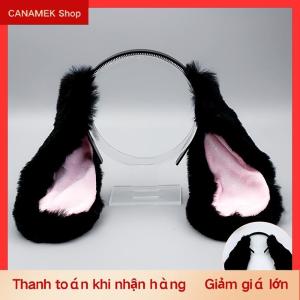 CS Dễ Thương Bunny Tai Headband Sang Trọng Thỏ Tóc Hoop Mũ Nón Cosplay Trang Phục Phụ Kiện Tóc Cho Người Lớn Đảng