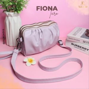 Alagadis Slingbag/Dompet Fiona 3 Ruang Resleting Bahan Syntetic Leather