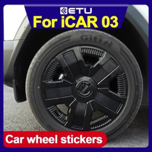 Chery ICAR 03 Jaecoo 6 J6 EV Wheel Protection Stickers Car Stickers Wheel Cover Decoration Personalized Modification ICAR03