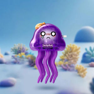 Mainan Anak Dancing Jelly Fish Gurita Menari Anti Bosan Glow In The Dark