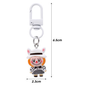 Phim hoạt hình labubu loạt móc gắn chìa khóa xe ô tô vòng xâu chìa khóa xe hơi trang trí Ba lô Đồ treo trang trí phụ kiện trang trí quà tặng