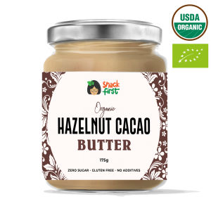 SnackFirst Organic Nut Butter (Almond/Hazelnut Cacao/Cashew/Walnut/Vegan Kaya) 175g - Freshly Grounded in Singapore